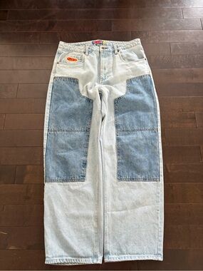 Empyre double knee baggy jeans
